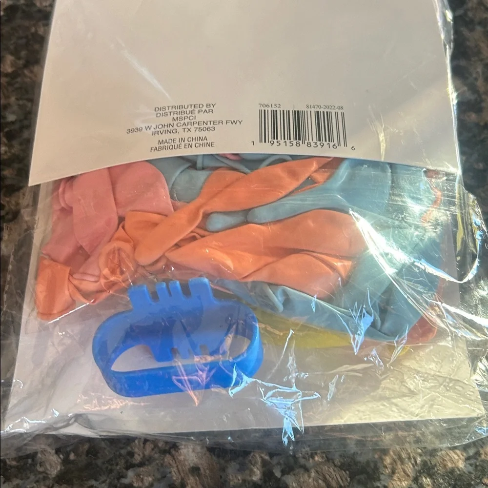 CELEBRATE IT PASTEL BALLOON GARLAND 50 FT NWT